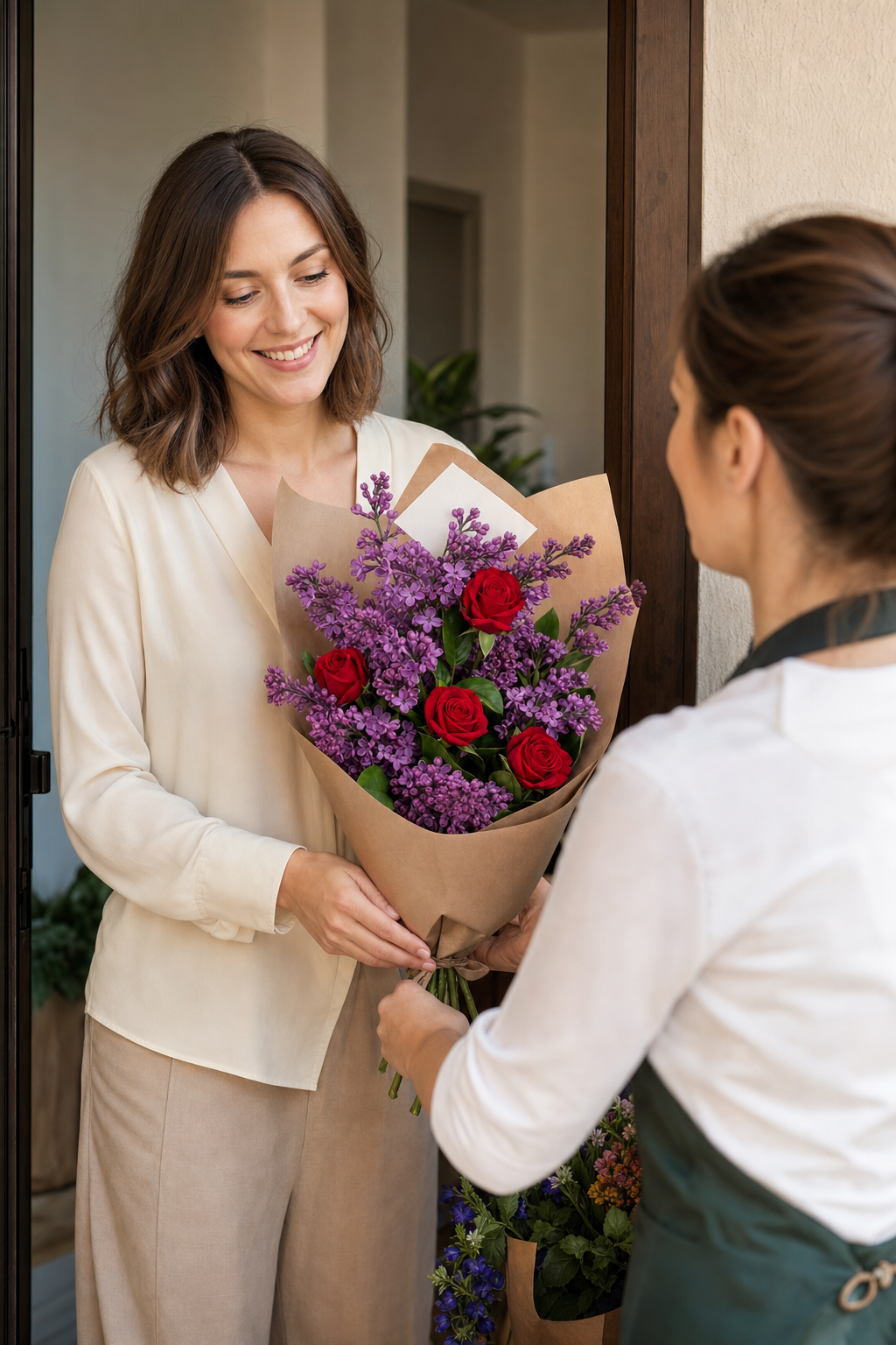 Buchet liliac